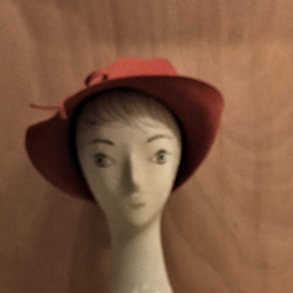 Mr. John Classic Pumpkin Wool Felt Hat - bibarnabloc.cat